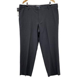Dockers Advantage 365 Khaki Pants Mens 42x32 Straight Fit D2 Gray Polyester‎ NEW